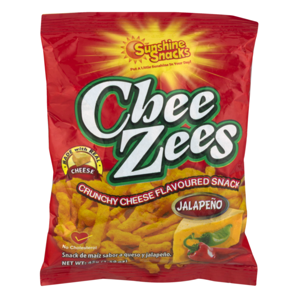 Sunshine Snacks Chee Zees Jalapeno Same-Day Delivery or Pickup
