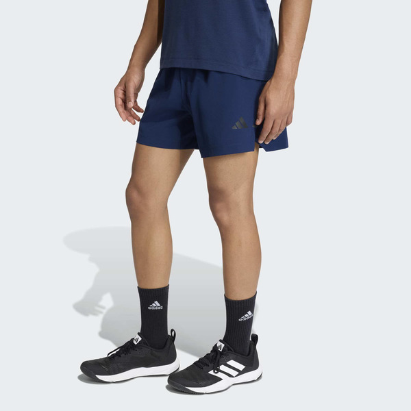adidas Men's Designed For Training 5" Essentials Shorts, S - Night Indigo