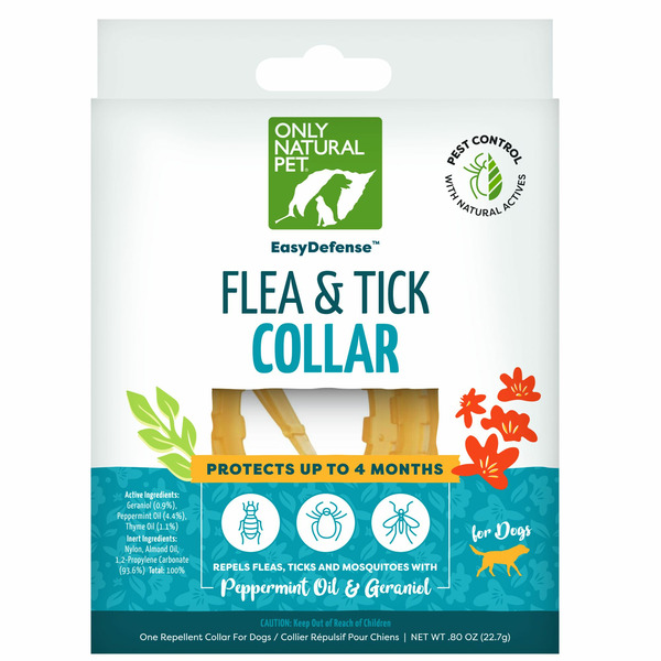 Only Natural Pet EasyDefense Dog Flea Tick & Mosquito Collar