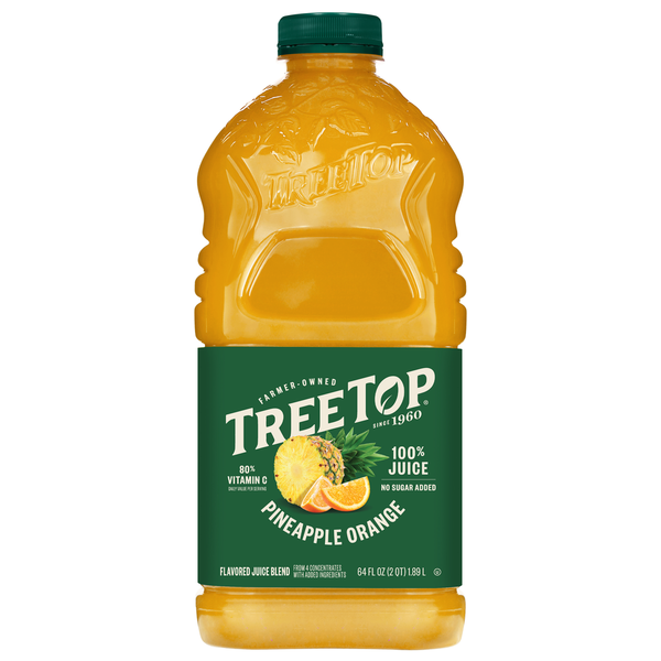 Tree Top Flavored Juice Blend, Pineapple Orange