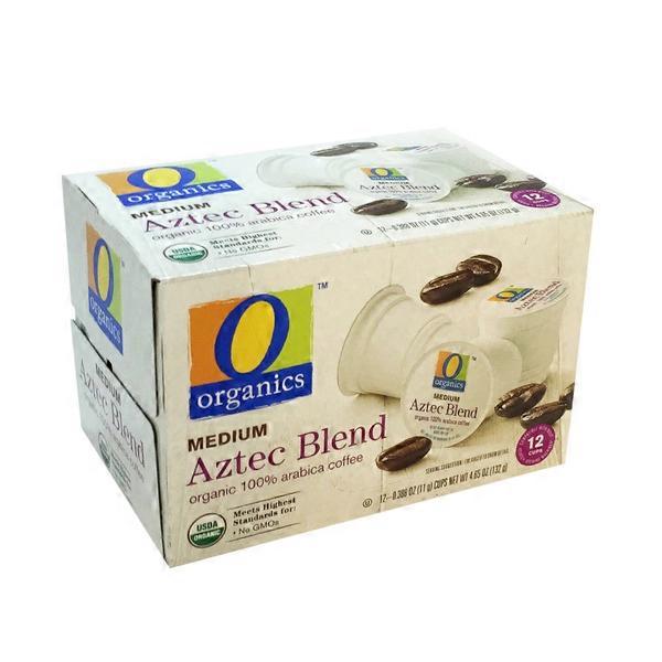 O Organics Coffee, 100 Arabica, Organic, Medium Roast, Aztec Blend