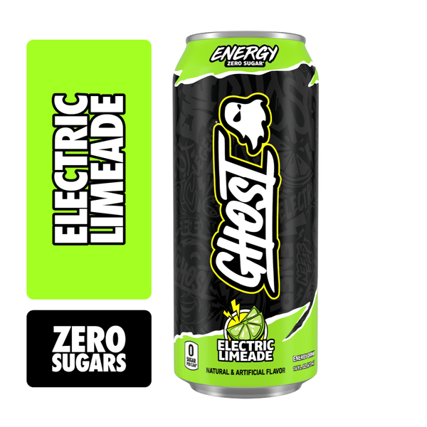 how much l carnitine is in ghost energy drink Ghost Zero Sugar Warheads Sour Green Apple Energy Drink Can, 16 fl oz