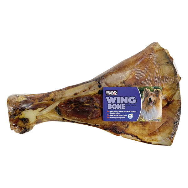 Heart to Tail Wing Bone Dog Chew