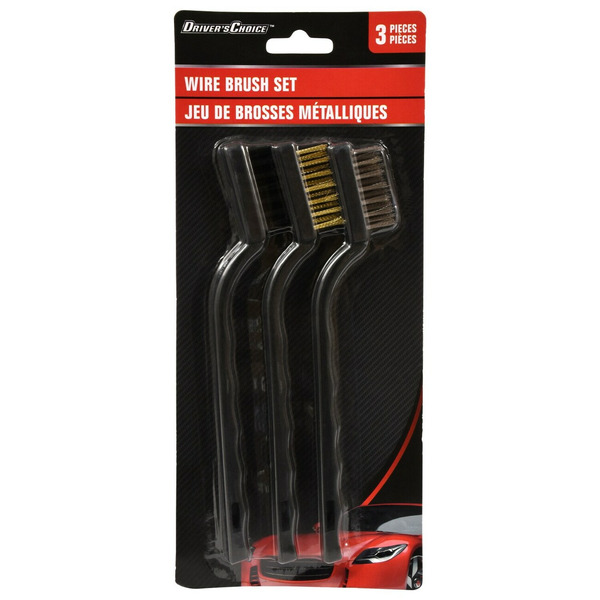 Brush 3点セット（Leiv商品） Wire Scratch Brushes BLLNDX 2PCS Stainless Steel Wire Brush
