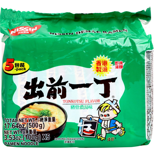 Nissin Tonkotsu Pork Flavour Demae Ramen