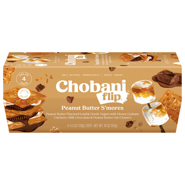 Chobani Greek Peanut Butter S'mores Yogurt