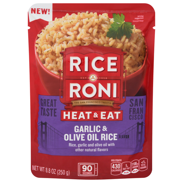 Rice-A-Roni Rice, Garlic & Olive Oil