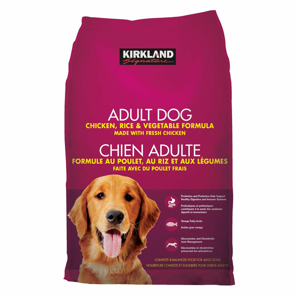 Kirkland Signature Adult Formula Chicken, Rice & Vegetable Dog Food