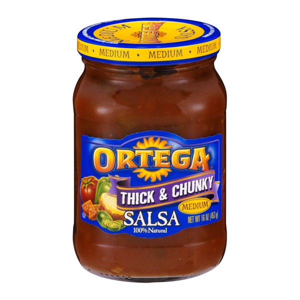 Ortega Thick & Chunky Medium Salsa from Ralphs Instacart