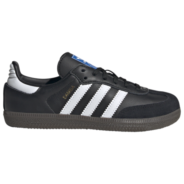 adidas Little Kids' Samba Classic Indoor Soccer Shoes, Size 13