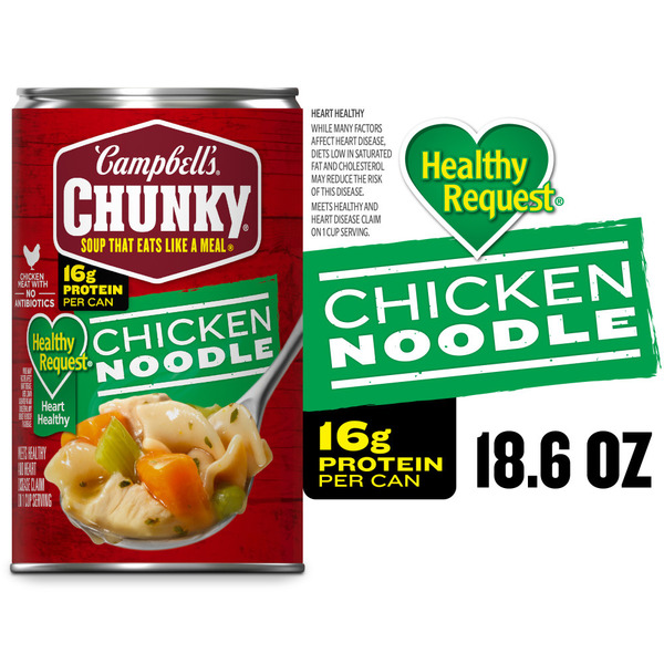 Campbell's Healthy Request Chicken Noodle Soup