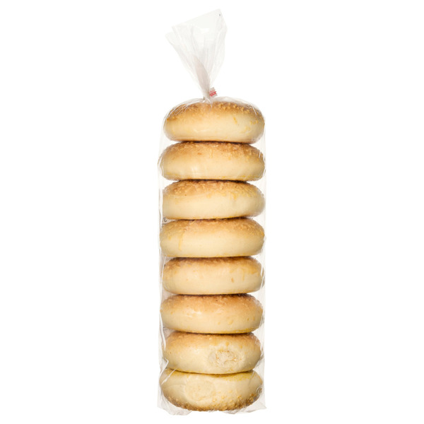 Kirkland Signature Parmesan Cheese Bagels, 8-count