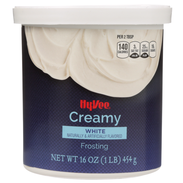 HyVee White Creamy Frosting (16 oz) Instacart