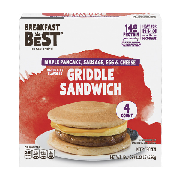 Breakfast Best Griddle Sandwiches