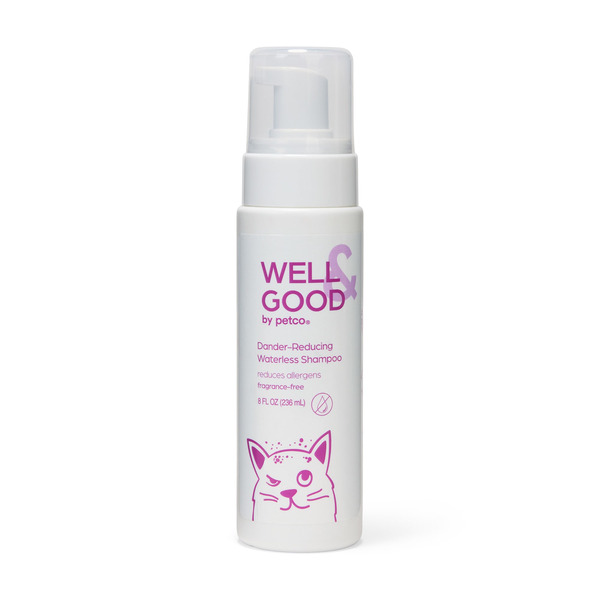 Well & Good Dander-Reducing Waterless Shampoo for Cats