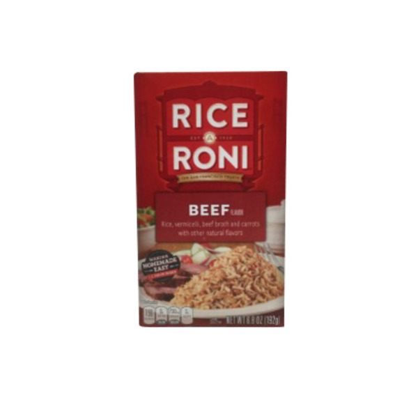 Rice-A-Roni Rice, Beef Flavor