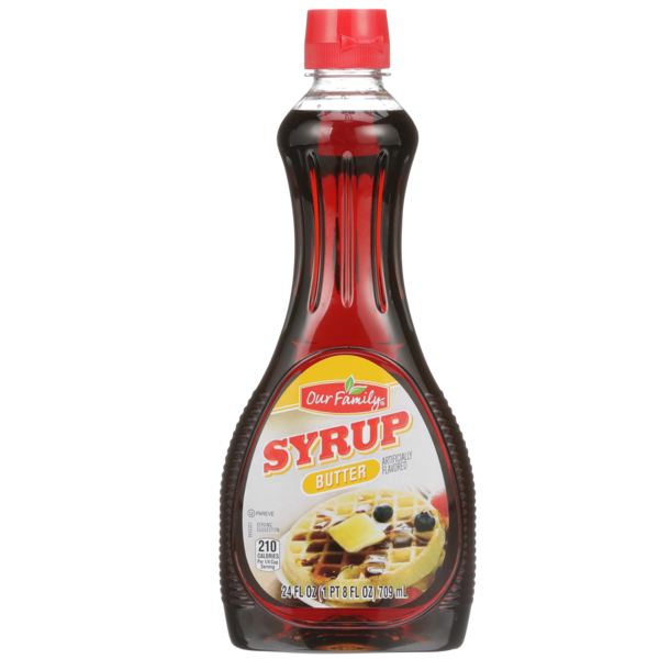 Our Family Butter Flavored Syrup (24 fl oz) Instacart