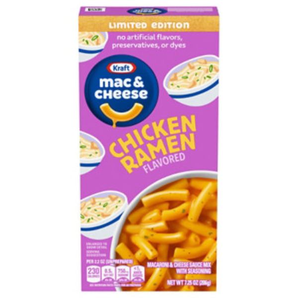 Kraft Chicken Ramen Flavored Mac & Cheese Macaroni and Cheese Dinner