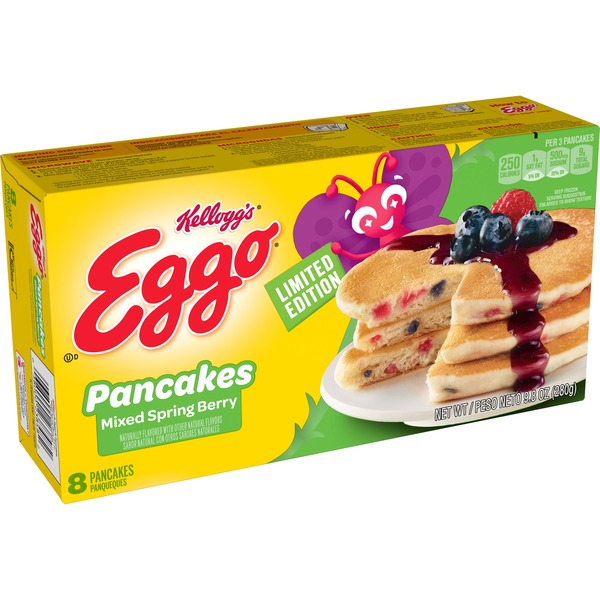 Kellogg's Eggo Frozen Pancakes Pumpkin Pie (9.8 oz) Instacart