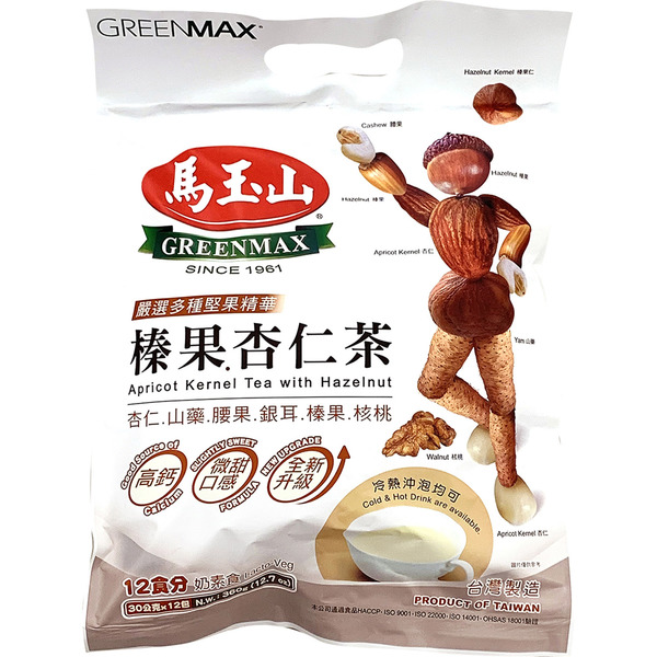 Greenmax Apricot Kernel Tea With Hazelnut Bag