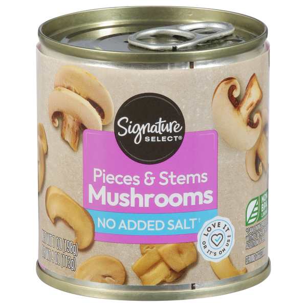 Signature SELECT Mushrooms, Pieces & Stems