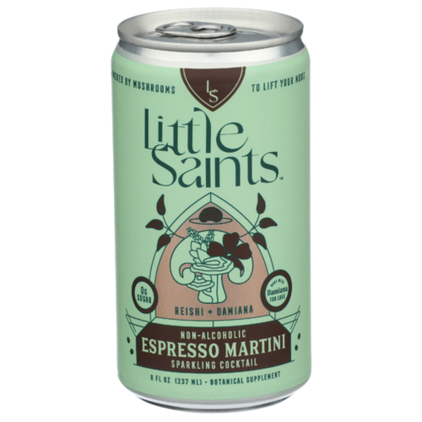 Little Saints Espresso Martini Non-Alcoholic Sparkling Cocktail Single Can