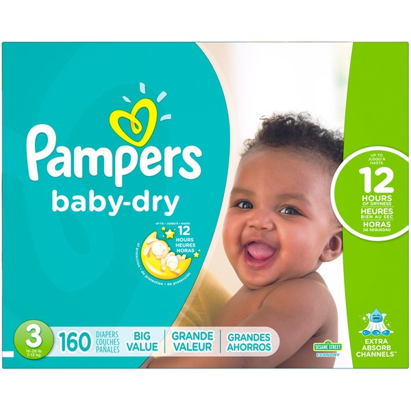 pampers baby dry size n