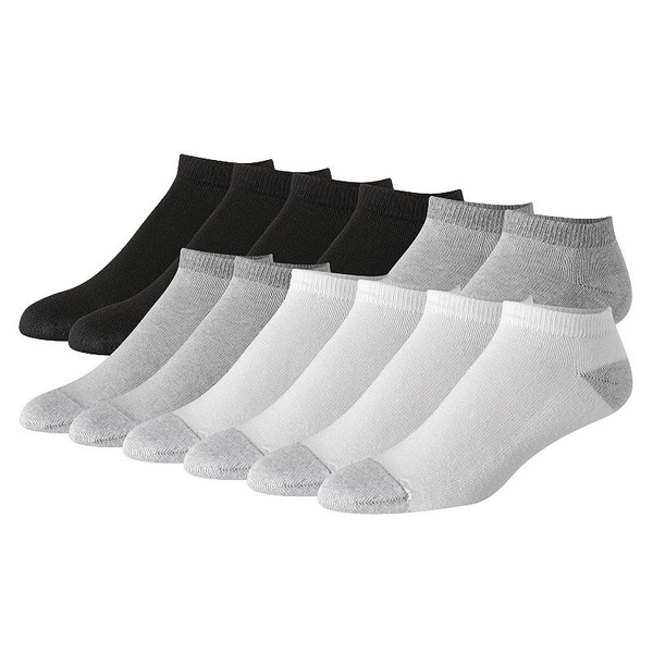 Hanes Men's Ultimate® 12-pack Low-Cut Socks, Size: 6-12, Multi