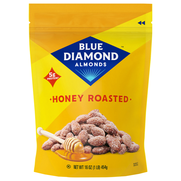 Food Lion Blue Diamond Honey Roasted Almonds Same-Day Delivery or ...