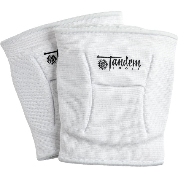 Tandem Sport Youth Knee Pads, One Size - White