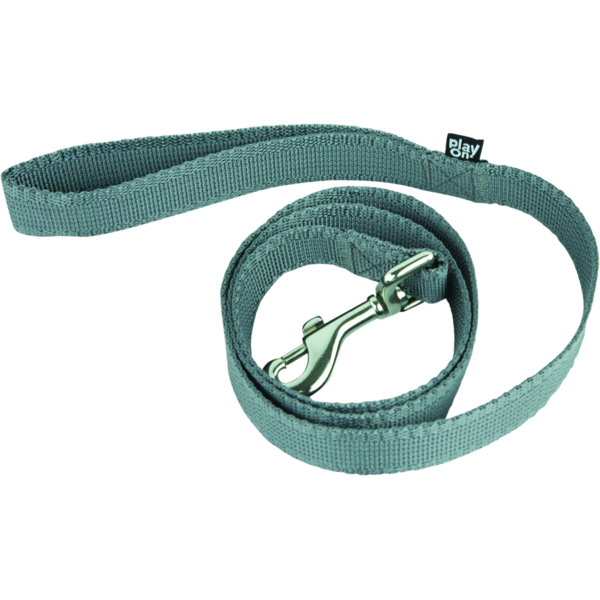 Play On Basic Dog Leash, 1 in 4 ft - Charcoal