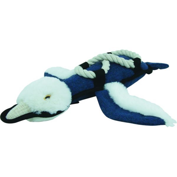 Play On Durable Rope Bird Dog Toy
