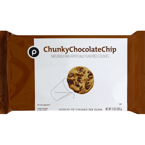Publix Cookies, Chunky Chocolate Chip (13 oz) Instacart