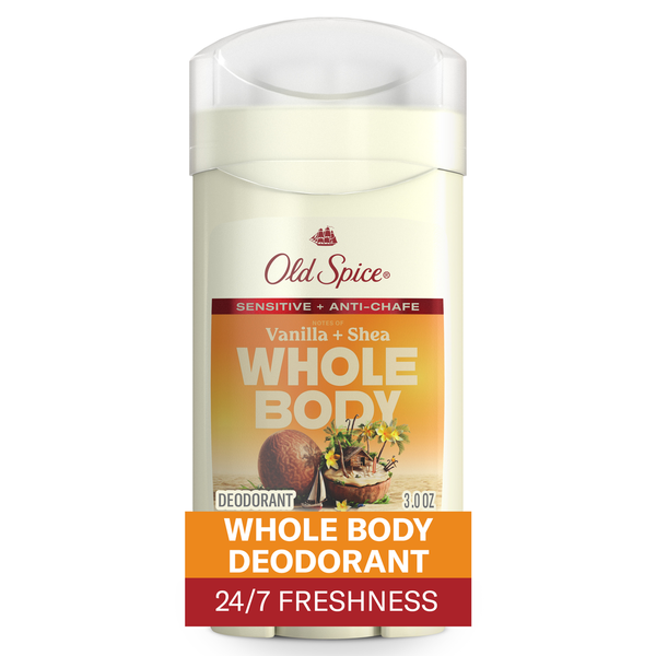Old Spice Total Body Deodorant Vanilla + Shea Same-Day Delivery or Pickup