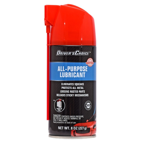Driver's Choice All-Purpose Lubricant Spray With Nozzle
