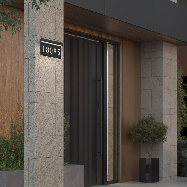 Artika Bowen LED Backlit Address Plaque