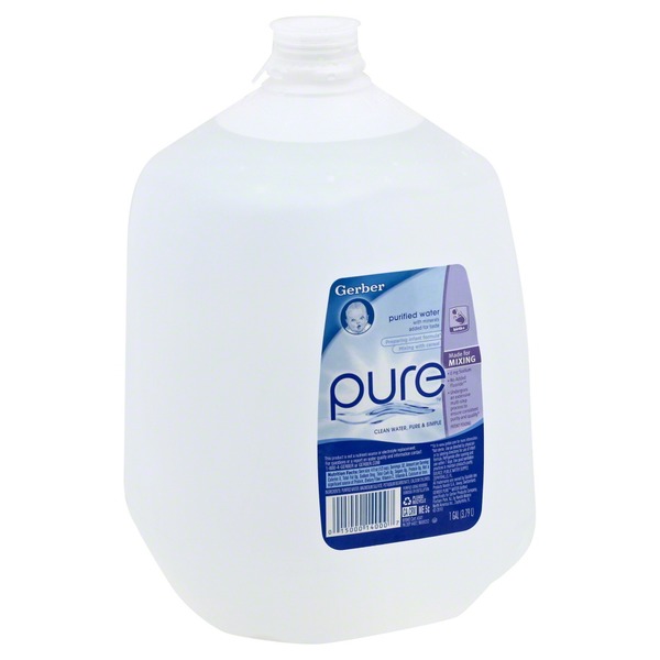 Gerber Water, Purified, Birth+ from Harris Teeter Instacart