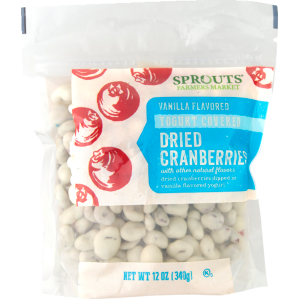 Sprouts Vanilla Flavored Yogurt Covered Cranberries Same-Day