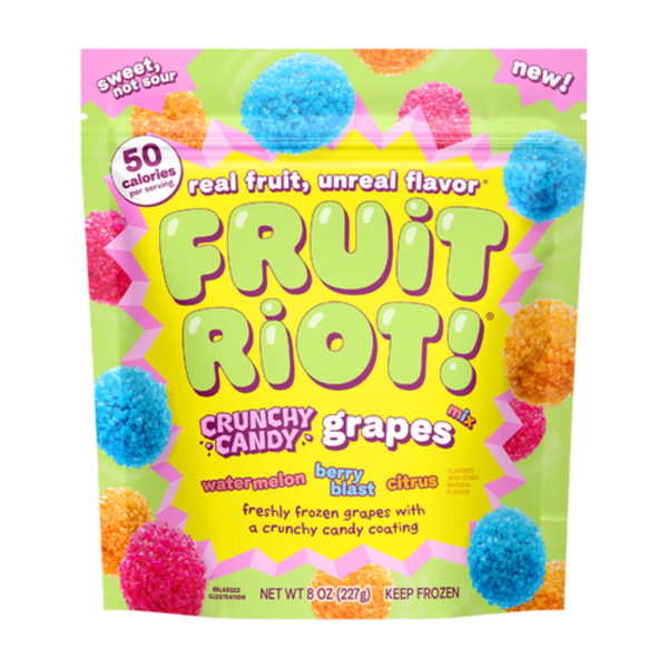 Fruit Riot Crunchy Candy Grapes Mix