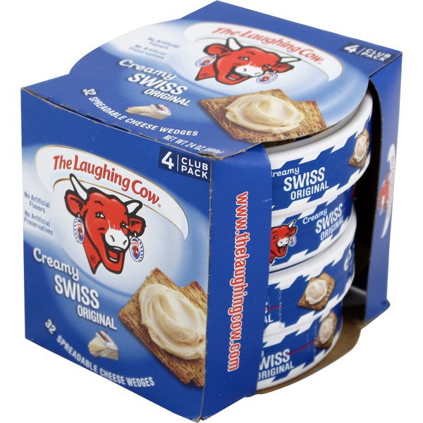 The Laughing Cow Original Cheese Wedges (6 oz) from Costco Instacart