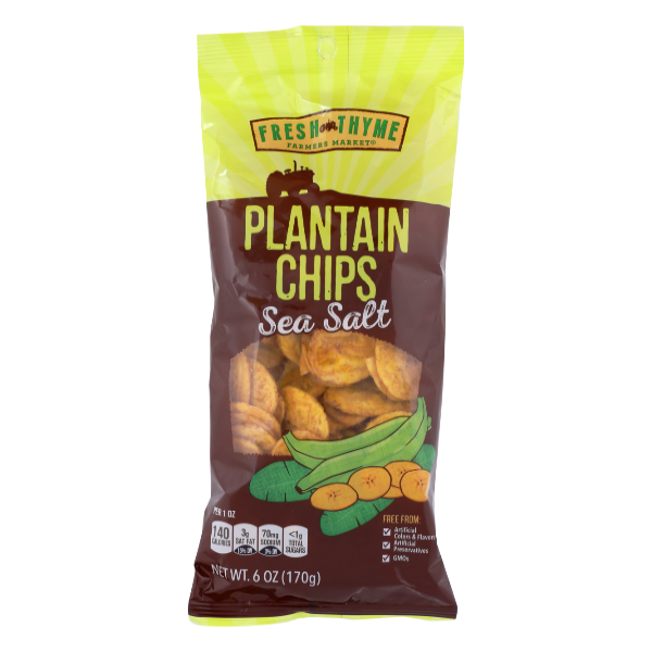 Fresh Thyme Market Sea Salt Plantain Chips
