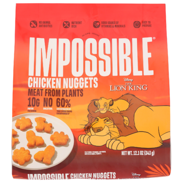 Impossible Character Chicken Nuggets Made From Plants