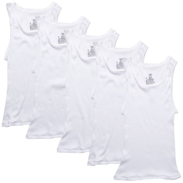 Hanes Size 10-12 Boy's Large Ultimate Lightweight Tanks