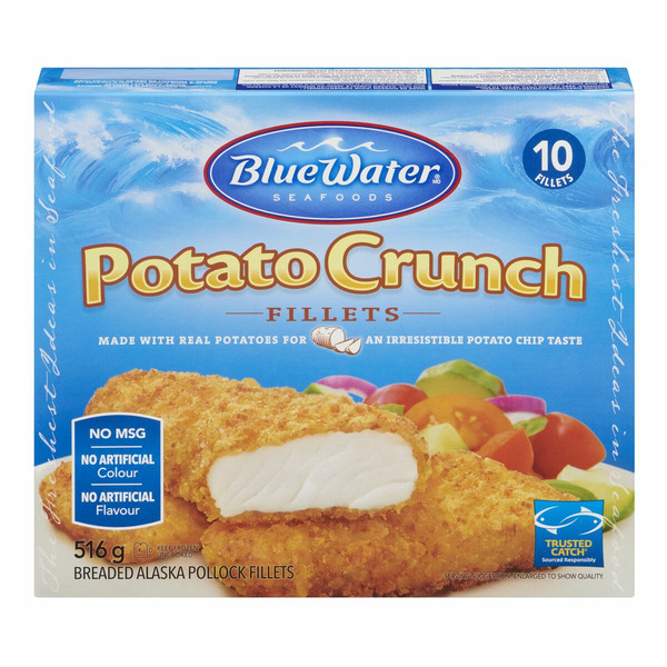 Crunch Filets Metro Blue Water Vp Potato Crunch Fillets Same-Day Delivery | Instacart