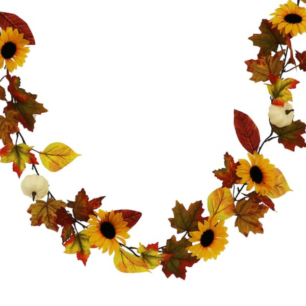 Ashland Yellow Sunflower Garland