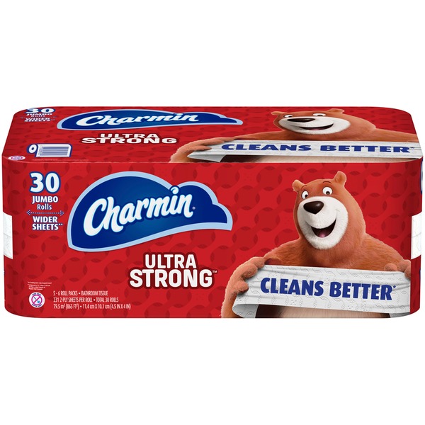 Charmin Toilet Paper Jumbo Rolls (6 each) Instacart