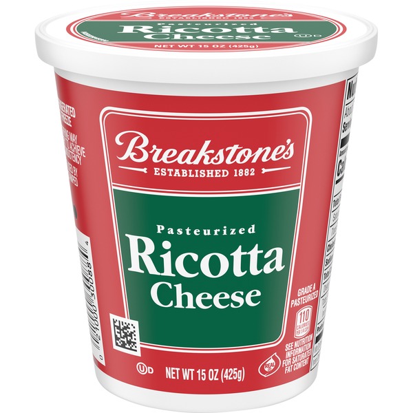 Breakstone S Ricotta Cheese 15 Oz Instacart