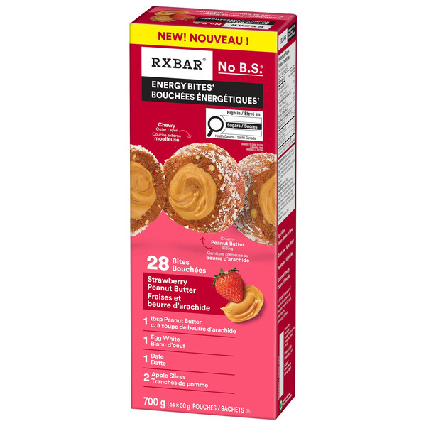 RXBAR Strawberry Peanut Butter Energy Bites