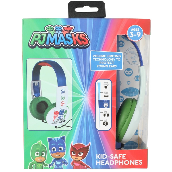 PJ Masks Kid-Safe Wired Headphones Same-Day Delivery