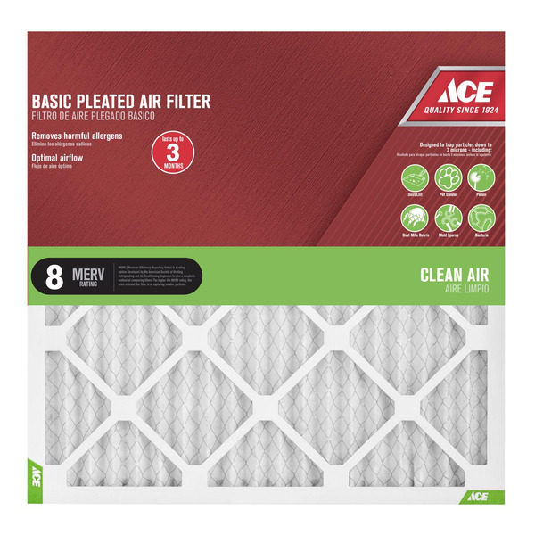 White Head 16 X 16 X 1" Pleated Furnace Air Filter
